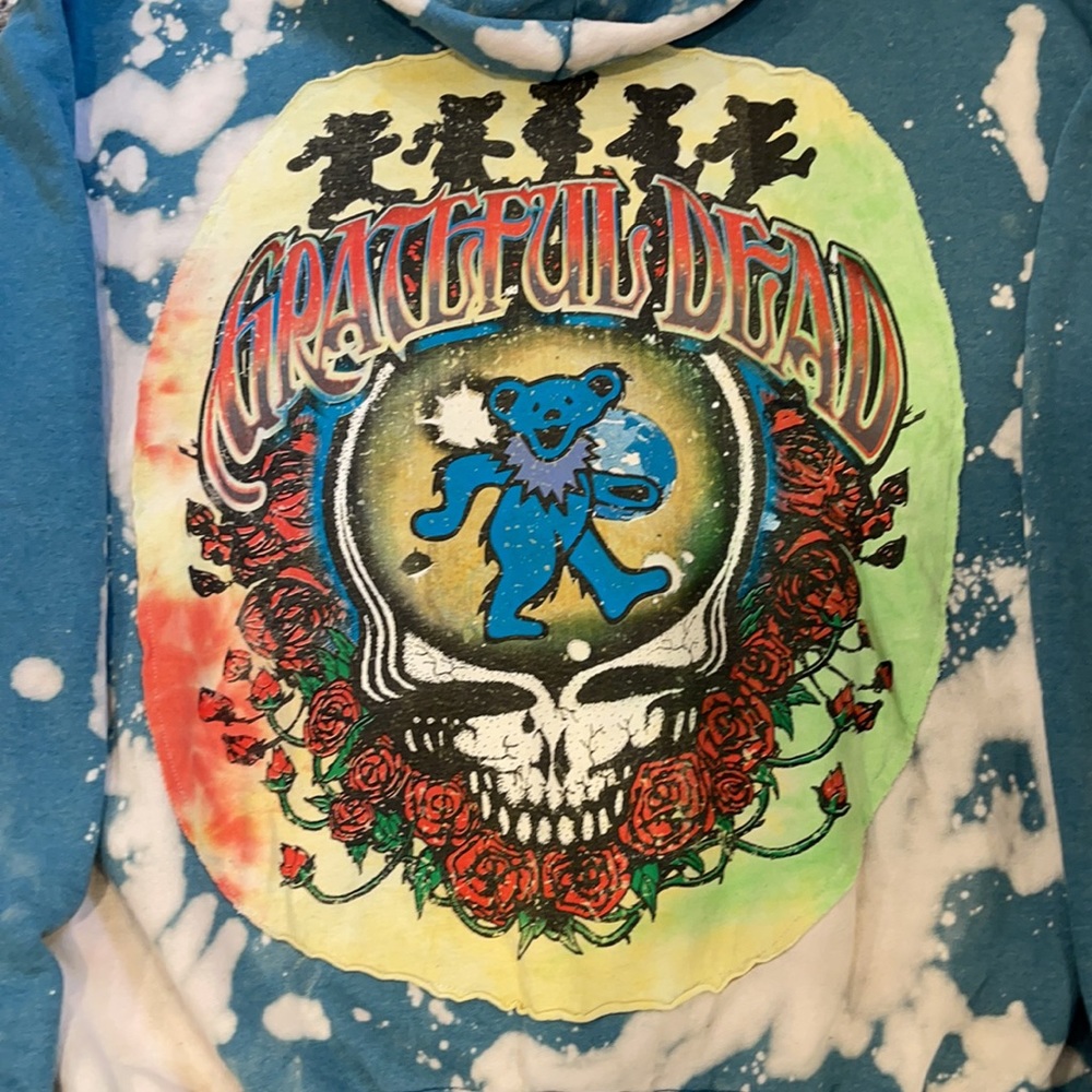 VINTAGE Grateful Dead Handmade hoodie SZ:XL